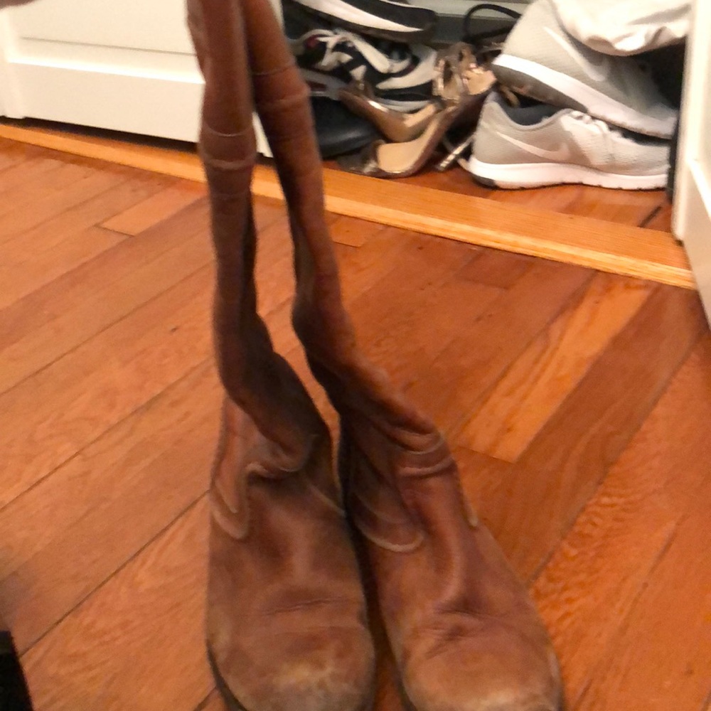 Frye knee boots